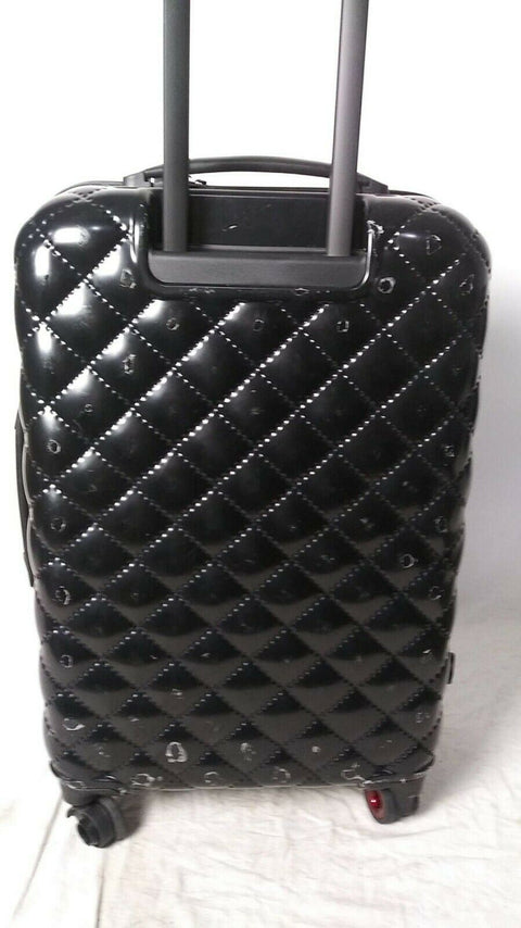 NEW Rockland Quilt Collection 24 Hard-case Spinner Luggage Travel Suitcase Red