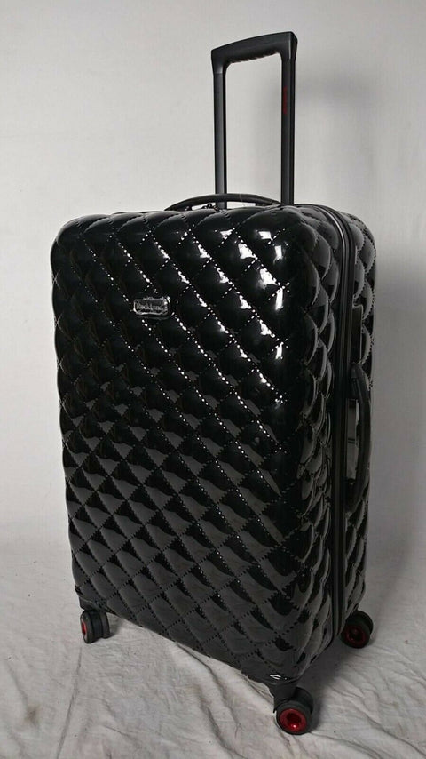 $290 New Rockland Quilt 28" Hard case Luggage Suitcase Black Suitcase