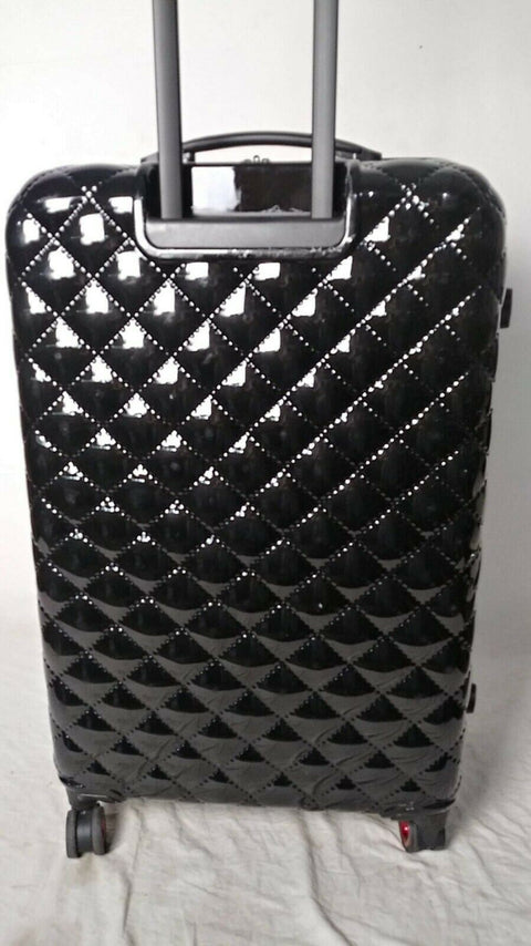 $290 New Rockland Quilt 28" Hard case Luggage Suitcase Black Suitcase