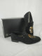 INC Concepts Men's Nova Velvet Slippers Fashion Black Embellished Shoes 11.5 US