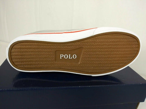 Polo Ralph Lauren Men's Sneakers Metallic THORTON III Silver Shoes Size 8.5 D - evorr.com