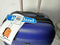 $260 NEW Rockland Melbourne 20" Carry On Hard Expandable Luggage Suitcase Blue