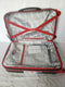 New OLYMPIA  Apache Ii 21" Carry-on Spinner Black Red Hardcase Luggage Suitcase - evorr.com