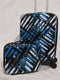 $360 TAG Spectrum 20" Carry-On 2 Piece Luggage Suitcase Blue Printed Crosshatch - evorr.com