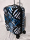 $360 TAG Spectrum 20" Carry-On 2 Piece Luggage Suitcase Blue Printed Crosshatch - evorr.com