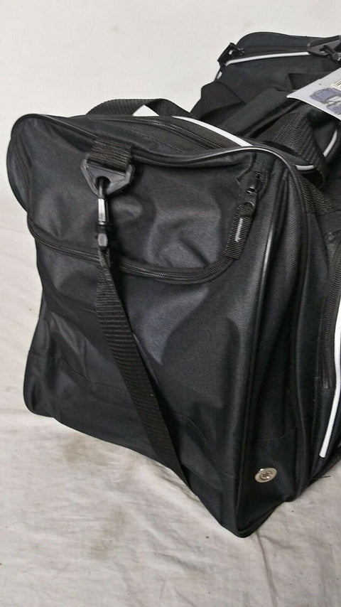 New Travelers Club Duffel Bag Black 28" Adventure Sport - evorr.com