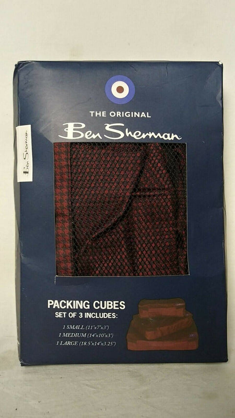New Travelon Set of 3 Lightweight Packing Organizers, Bolds, One Size