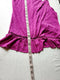 New Maison Jules Women's Pink Sleeveless Blouse Top Eyelet Peplum Size S - evorr.com