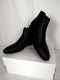 Calvin Klein Mens Larry Tumbled Leather Calf Suede Ankle-High Mid calf Boot 7.5 - evorr.com
