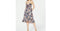 Maison Jules Women High Low Ruffle Hem Sleeveless Knot Dress Floral Print Size 0 - evorr.com