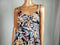 Maison Jules Women High Low Ruffle Hem Sleeveless Knot Dress Floral Print Size 0 - evorr.com