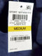 Karen Scott Sport Women Draw String Cotton Blue Pockets Stretch Pants Capri M - evorr.com