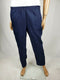 Karen Scott Womens Pull-On Comfort Waist Pants Ruched Elastic Waist Pockets Blue - evorr.com