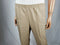 Karen Scott Women Pull-On Ankle Classic Pants Ruched Elastic Waist Pockets Beige - evorr.com