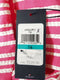 New TOMMY HILFIGER Women Sleeveless Pink Striped Dress Fit Flare Size 16 - evorr.com