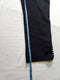 New JM COLLECTION Women Black Stretch Capri Crop Pants Chain Hem Pull On Size S - evorr.com