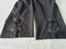 New JM COLLECTION Women Black Capri Crop Pants Embellish Hem Size S - evorr.com