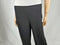 New JM COLLECTION Women Black Capri Crop Pants Embellish Hem Size S - evorr.com