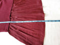 STYLE&CO Women Long Sleeve Red Chiffon Hem Pullover Scoop Neck Sweater Petite PP - evorr.com