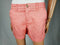 New Maison Jules Women Pink Chino Shorts Pink Above Knee Cotton Size 6