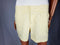 Maison Jules Women Yellow White Checks Shorts Casual Size 6 - evorr.com