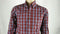 Club Room Mens Pocket Button-Down Dress Shirt Red Plaids Long-Sleeve 16 32 / 33 - evorr.com