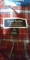 Club Room Mens Pocket Button-Down Dress Shirt Red Plaids Long-Sleeve 16 32 / 33 - evorr.com
