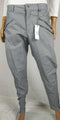 White Space Women Gray Fashion Zip Pockets & Hem Stretch Casual Pants Size 16 - evorr.com