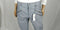 White Space Women Gray Fashion Zip Pockets & Hem Stretch Casual Pants Size 16 - evorr.com