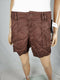 LEE Platinum Womens Brown Mid Rise Casual Shorts Size 8 - evorr.com