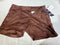 LEE Platinum Womens Brown Mid Rise Casual Shorts Size 8 - evorr.com