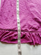 New Maison Jules Women Pink Sleeveless Blouse Top Eyelet Peplum Ruffle Hem Top L - evorr.com