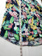 Calvin Klein Women Short Sleeve V-Neck Floral Printed Cotton Blouse Top Plus 3X - evorr.com