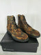 New INC International Concepts  Men Wilder Camo Boots Shoes Green 9 M Zip Closer - evorr.com