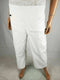 Alfani Women Comfort White Tummy Control Capri Crop Pant Pullon Stretch Plus 20W - evorr.com