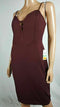 B Darlin Women's Spaghetti Strap Key Hole Front Red Lined Tunic Dress Size 11/12 - evorr.com