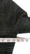 Calvin Klein Women 3/4 Sleeve Scoop-Neck Striped Winter Sweater Tunic Dress XL - evorr.com