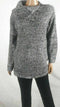 Style&co. Women Long Sleeve Gray Envelope Neck Pullover Pocket Sweater Plus 3X - evorr.com