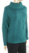 Style&co. Women Long Sleeve Green Cowl Neck Pullover Hi Low Sweater Top Plus 1X - evorr.com