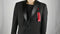 New ALFANI Mens Long Sleeve Two Button Tuxedo Suit Blazer Jacket Coat Black 40 R - evorr.com