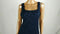Alex Evenings Women Blue Embellished Lace Square Lined Tunic Dress Petite 14 P - evorr.com