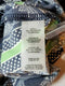 New TOMMY HILFIGER Women Blue Green Geo-Print Knot Neck Sleeveless Blouse Top L - evorr.com