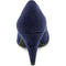 American Rag Women Felix Fabric Round Toe Classic Pumps 3" Heel Shoe 9.5 M Blue - evorr.com