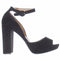 New American Rag Women Areetafr Fabric Peep Toe Formal Ankle Strap Shoe Black 10 - evorr.com