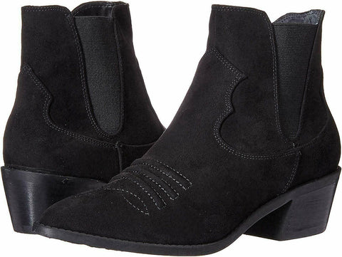 Carlos by Carlos Santana Womens Montana Western Boot Black Shoes Size US 7.5 M - evorr.com