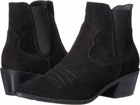 Carlos by Carlos Santana Womens Montana Western Boot Black Shoes Size US 8.5 M - evorr.com