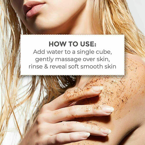Harper + Ari Sugar 6 Scrub Cubes Exfoliating Body Gift Set Shea Butter Aloe Vera - evorr.com