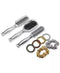 New 9PC Glitterati Culture Hair Styling Set Pro Round Styling Anti Static Paddle - evorr.com