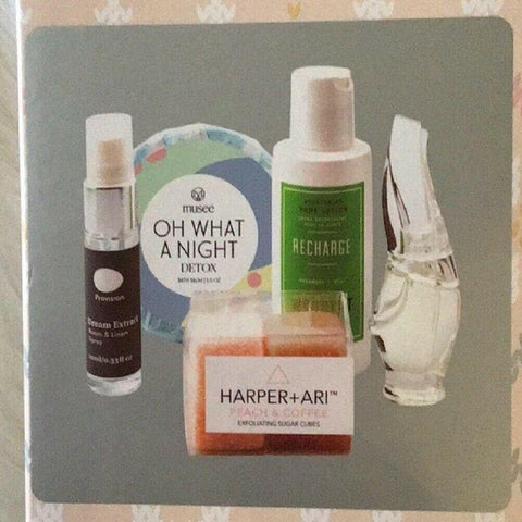 Cozy Night 6Pc Donna Karan Perfume .17 FL Oz Fragrance Lotion Cozy Chenille Sock - evorr.com