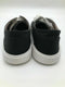 Women Sugar Paige White No Tie Lace Up Canvas Sneakers Black Denim Shoes 8.5 M - evorr.com